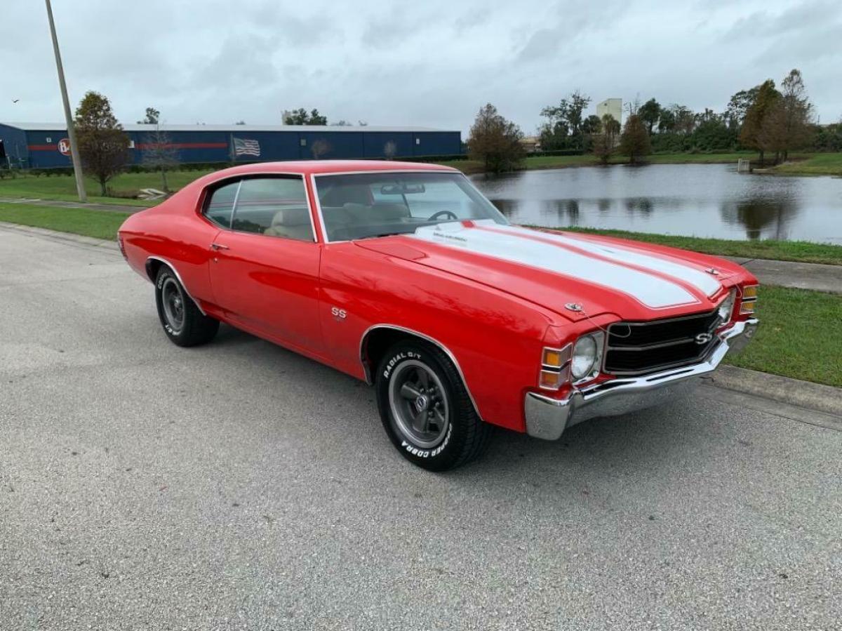 1971 Red Chevrolet Chevelle SS LS5 Super Sport