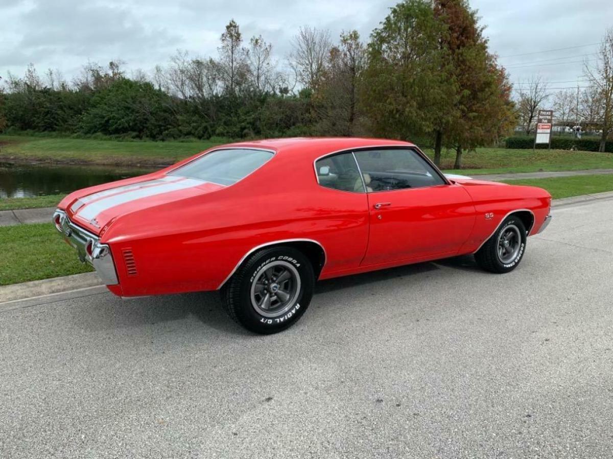 1971 Red Chevrolet Chevelle SS LS5 Super Sport
