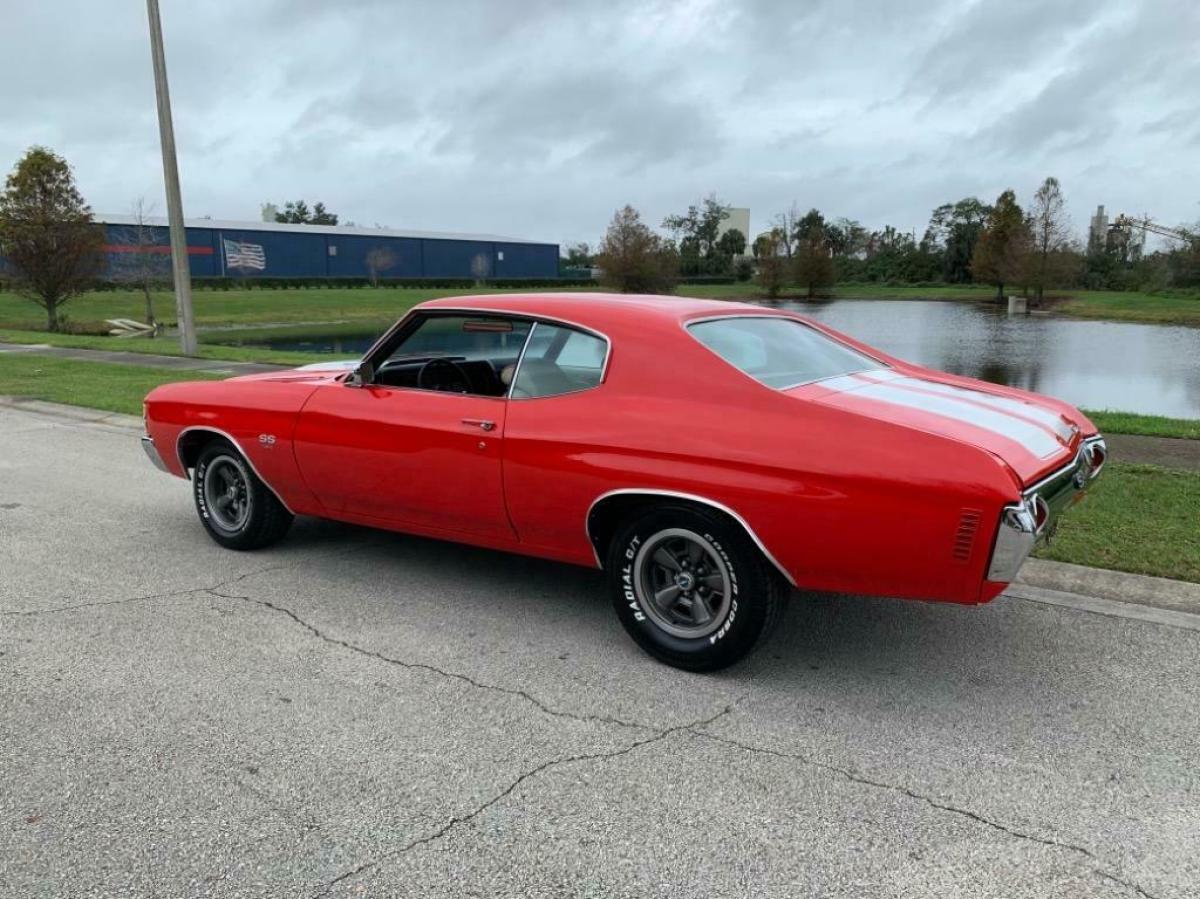 1971 Red Chevrolet Chevelle SS LS5 Super Sport