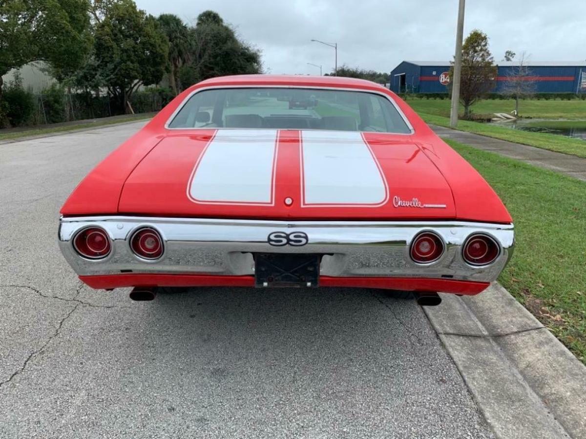1971 Red Chevrolet Chevelle SS LS5 Super Sport