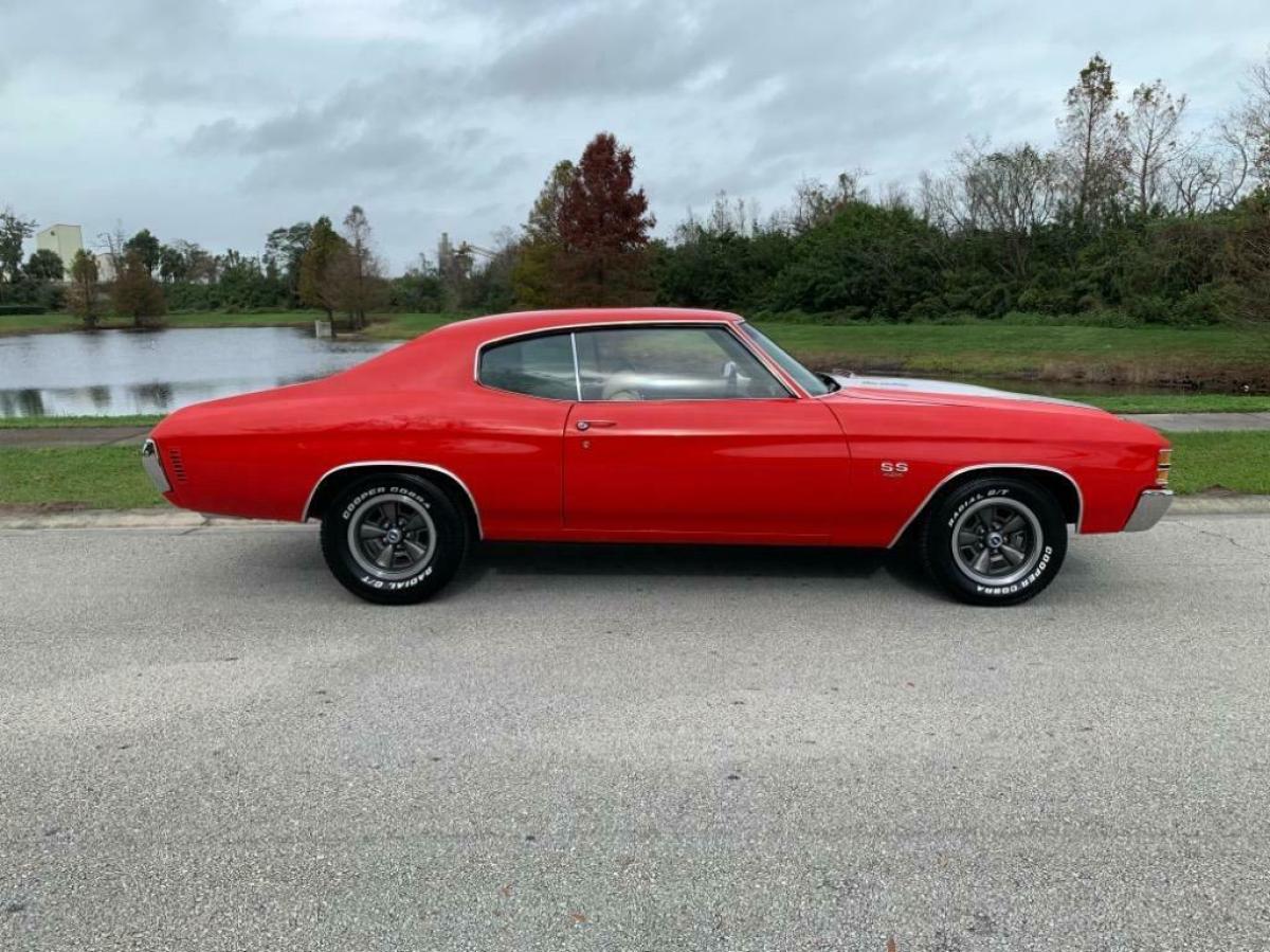 1971 Red Chevrolet Chevelle SS LS5 Super Sport