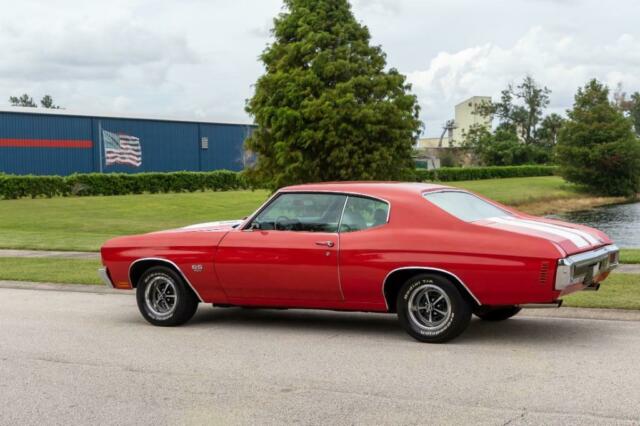 1970 Red Chevrolet Chevelle Super Sport