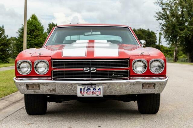 1970 Red Chevrolet Chevelle Super Sport