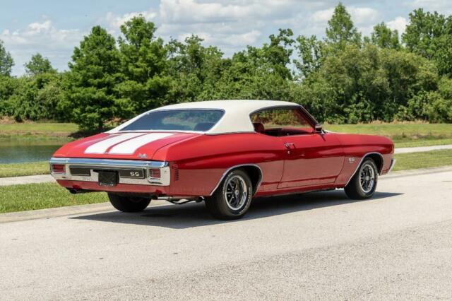 1970 Red Chevrolet Chevelle SS
