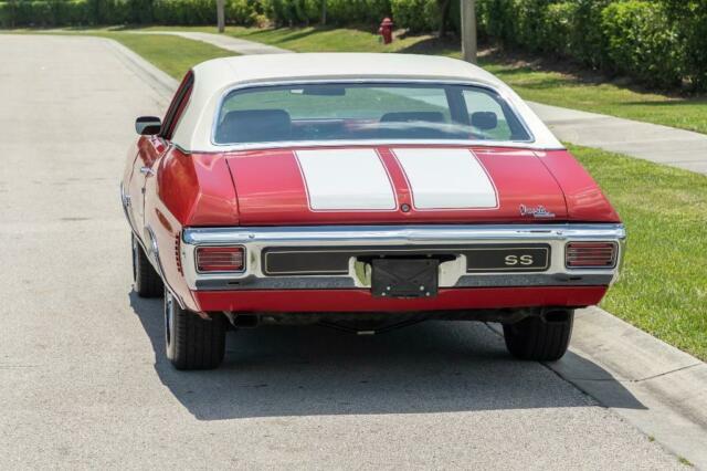 1970 Red Chevrolet Chevelle SS