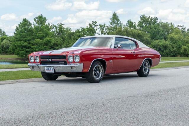 1970 Red Chevrolet Chevelle SS