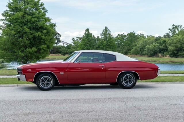 1970 Red Chevrolet Chevelle SS