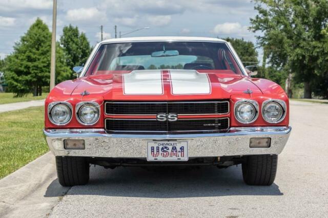 1970 Red Chevrolet Chevelle SS