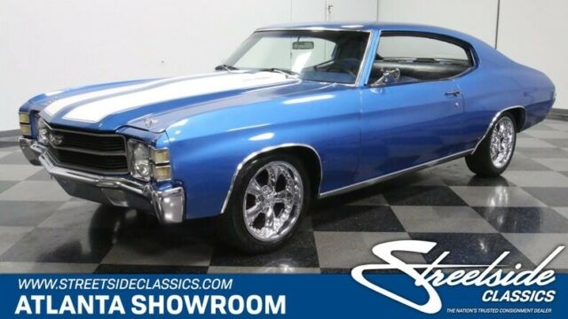 1971 Blue Chevrolet Chevelle Coupe