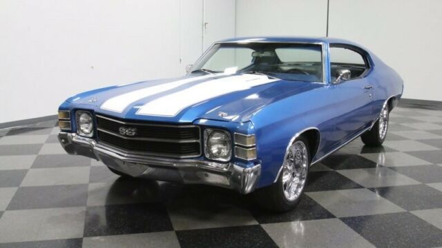 1971 Blue Chevrolet Chevelle Coupe
