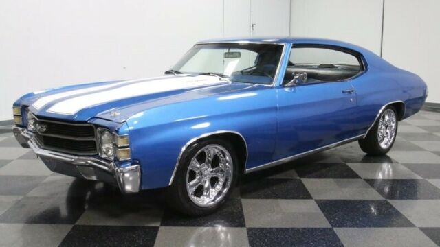 1971 Blue Chevrolet Chevelle Coupe