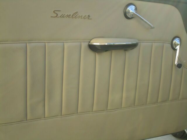 1952 Green Ford Sunliner Convertible