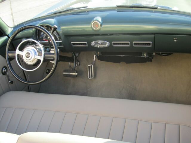 1952 Green Ford Sunliner Convertible