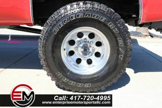 1988 RED/BLACK GMC Sierra 3500 Crew Pickup