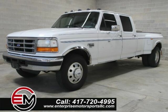 1994 White Ford F-350 Crew Pickup