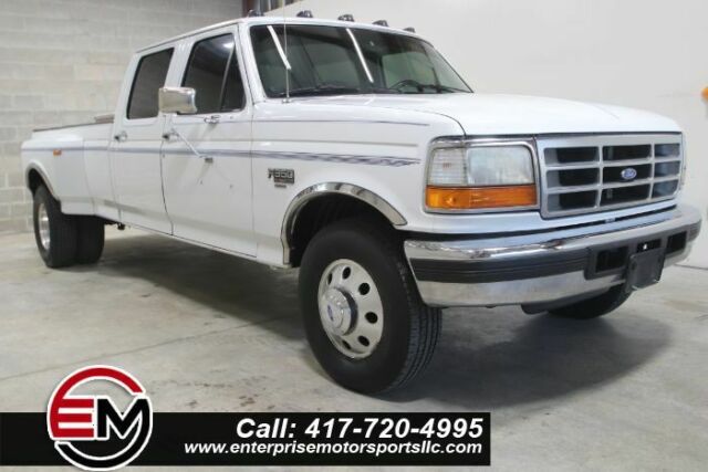 1994 White Ford F-350 Crew Pickup