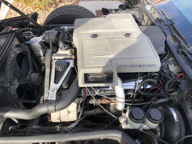 1984 Silver Chevrolet Corvette Coupe