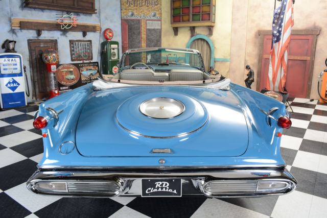 1957 Blue Chrysler Imperial Convertible