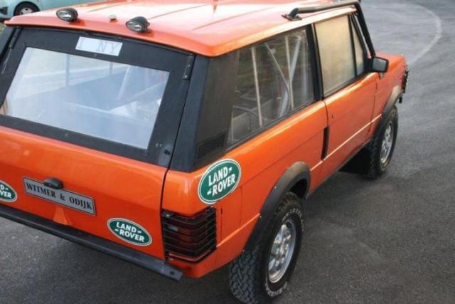 1973 Orange Land Rover Range Rover