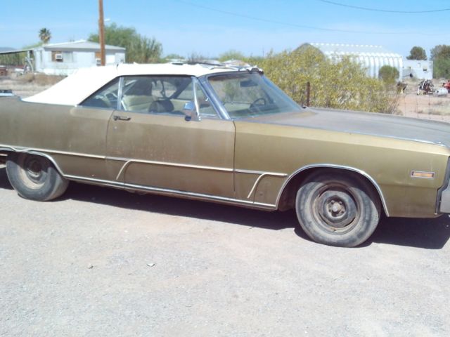 1970 Brown Chrysler Newport Convertible