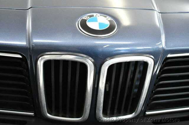 1984 Blue BMW 6-Series
