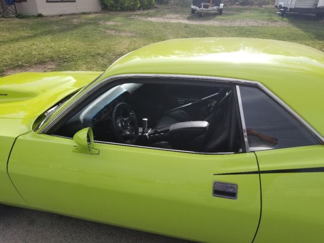 1973 Green Plymouth Barracuda Coupe