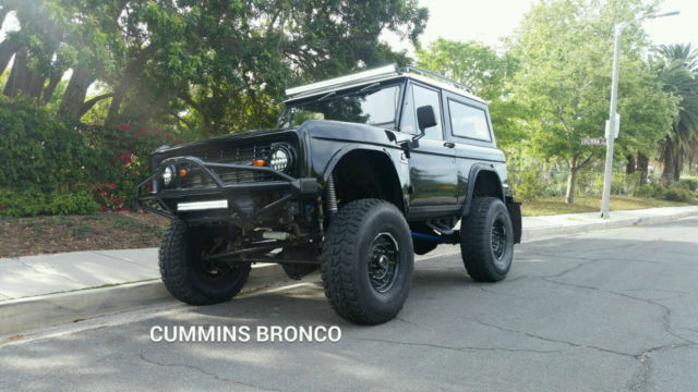 1971 Black Ford Bronco