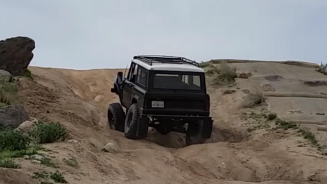 1971 Black Ford Bronco
