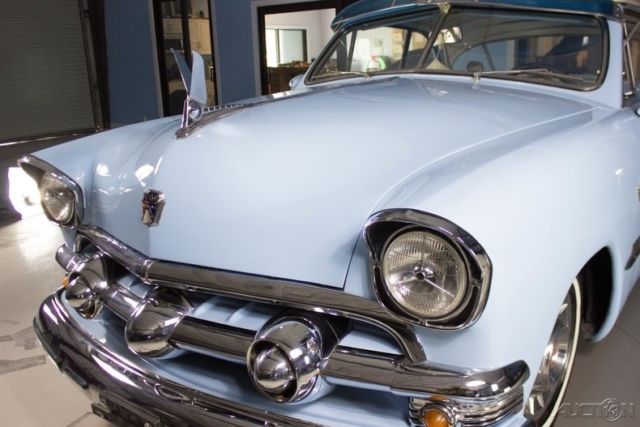 1951 Blue Ford Victoria