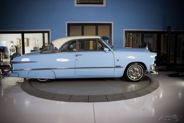 1951 Blue Ford Victoria