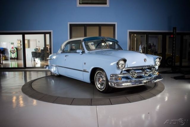 1951 Blue Ford Victoria