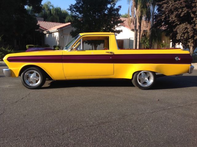 1965 Yellow Ford Ranchero