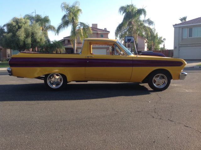 1965 Yellow Ford Ranchero