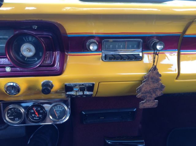 1965 Yellow Ford Ranchero