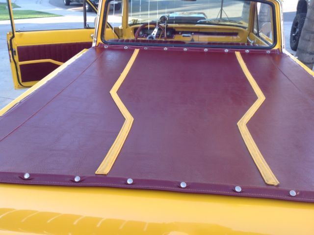 1965 Yellow Ford Ranchero