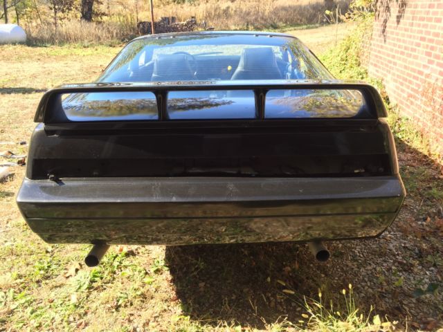 1982 Black Chevrolet Camaro Coupe