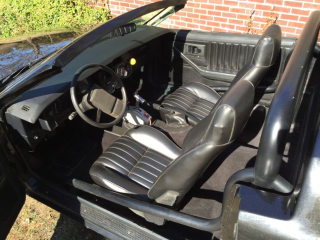 1982 Black Chevrolet Camaro Coupe