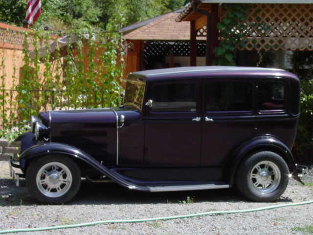 1931 Maroon and Black Ford Model A