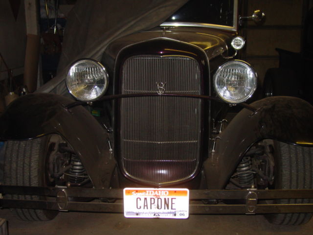 1931 Maroon and Black Ford Model A
