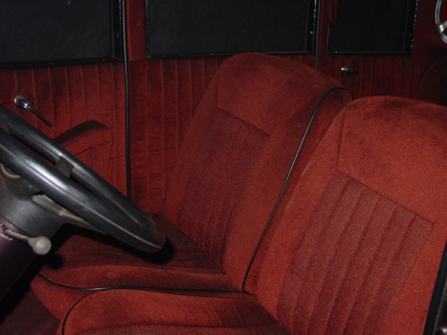 1931 Maroon and Black Ford Model A