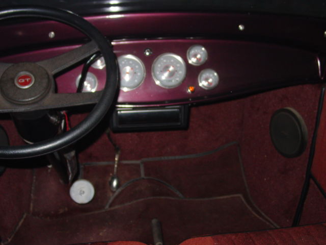 1931 Maroon and Black Ford Model A