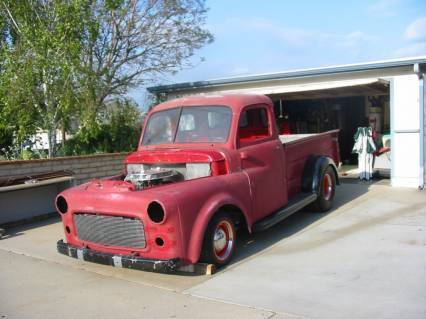 1951 White / Orange Dodge B-3C
