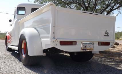 1951 White / Orange Dodge B-3C