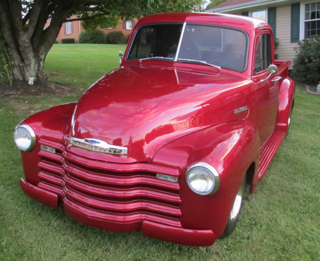 1952 Burgundy Chevrolet Other Pickups Standard Cab Pickup