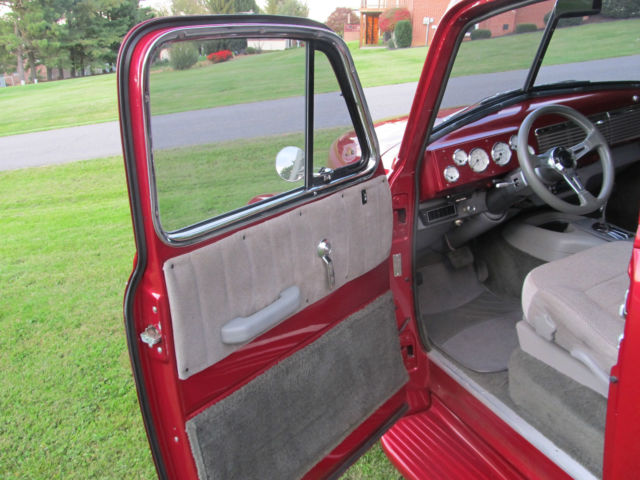 1952 Burgundy Chevrolet Other Pickups Standard Cab Pickup