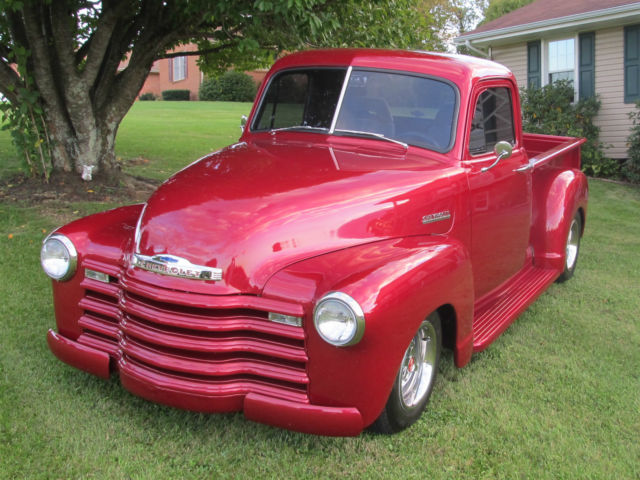 1952 Burgundy Chevrolet Other Pickups Standard Cab Pickup