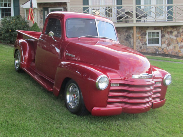 1952 Burgundy Chevrolet Other Pickups Standard Cab Pickup