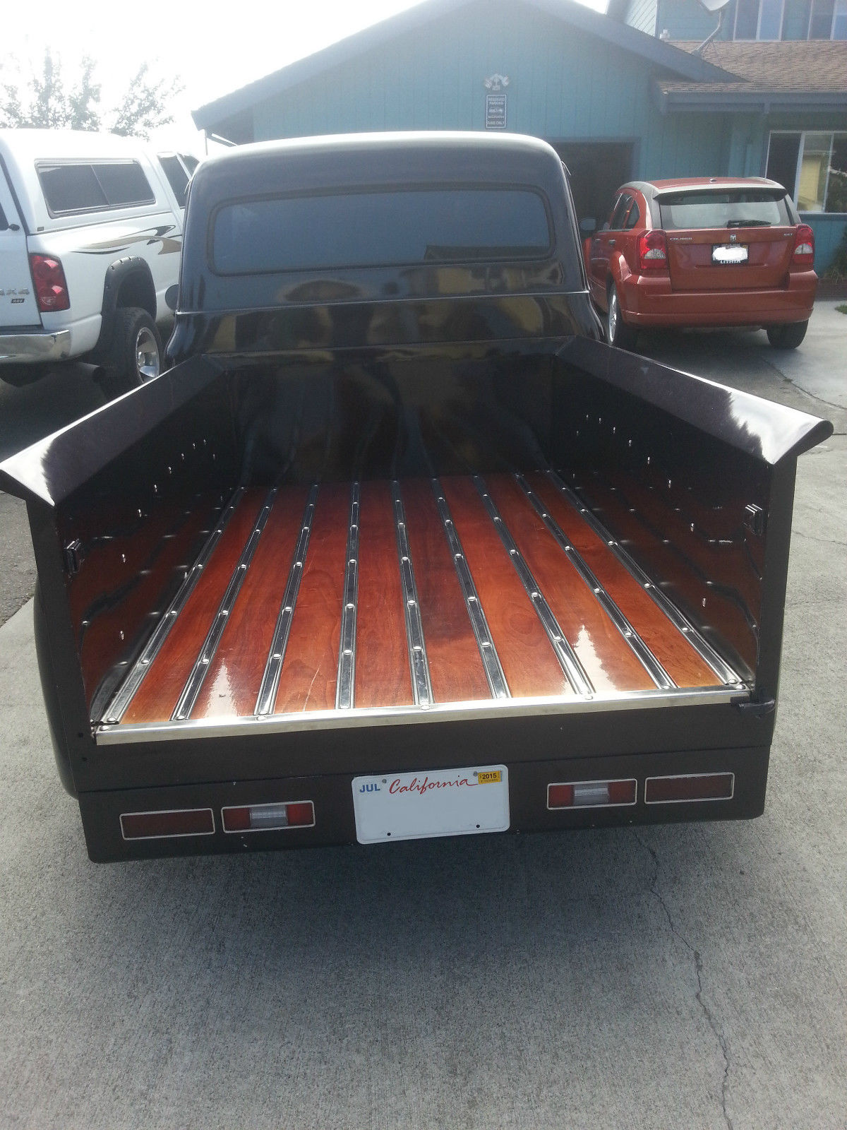 1954 midnight red pearl metallic Ford F-100 Standard Cab Pickup