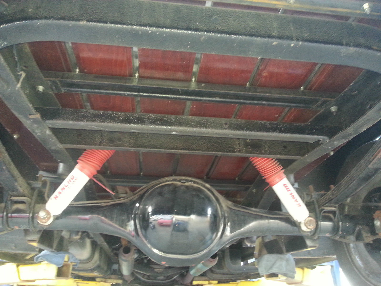 1954 midnight red pearl metallic Ford F-100 Standard Cab Pickup