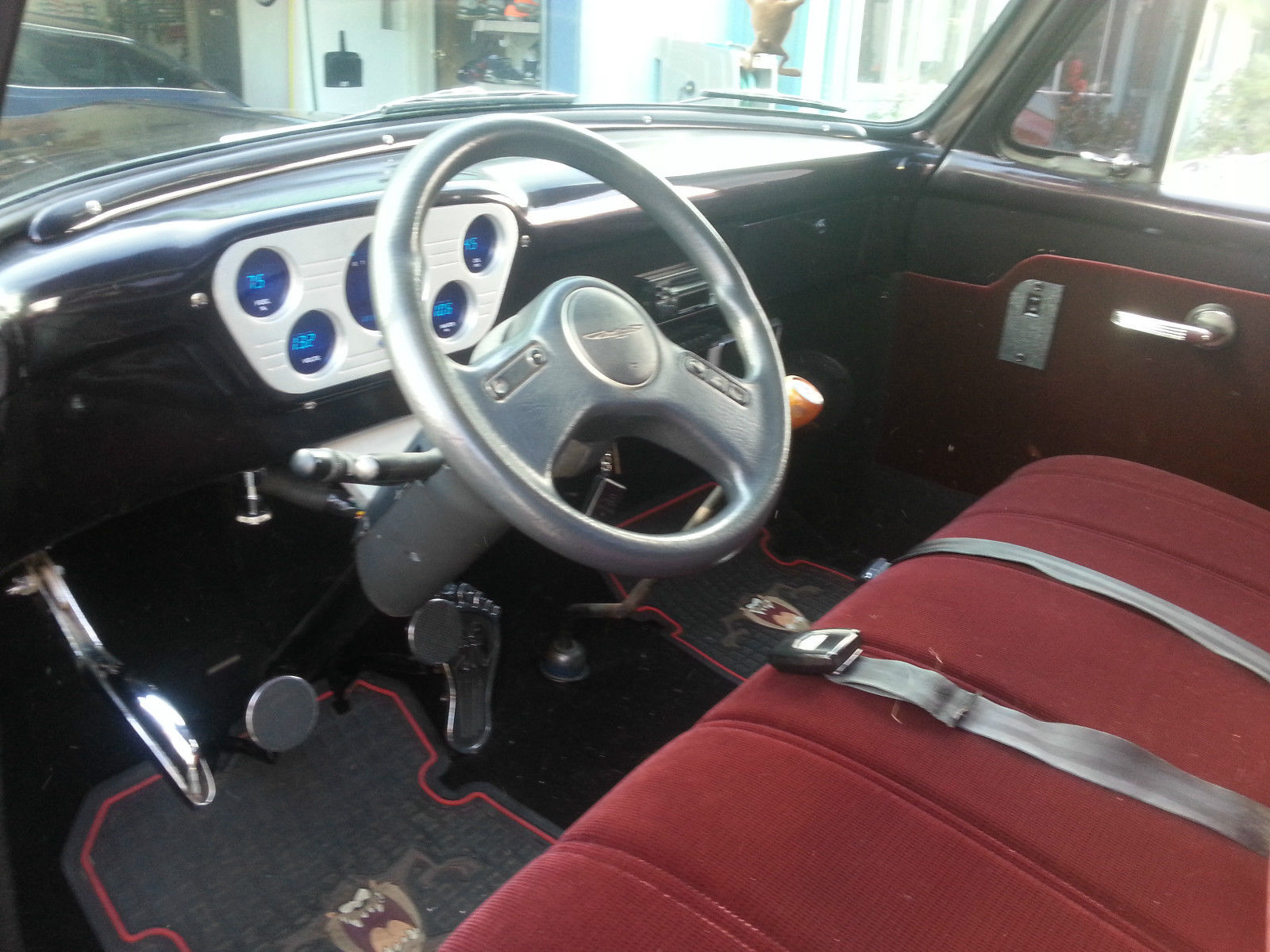 1954 midnight red pearl metallic Ford F-100 Standard Cab Pickup